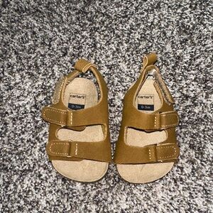 Carter's Tan Kids Sandals with Adjustable Straps